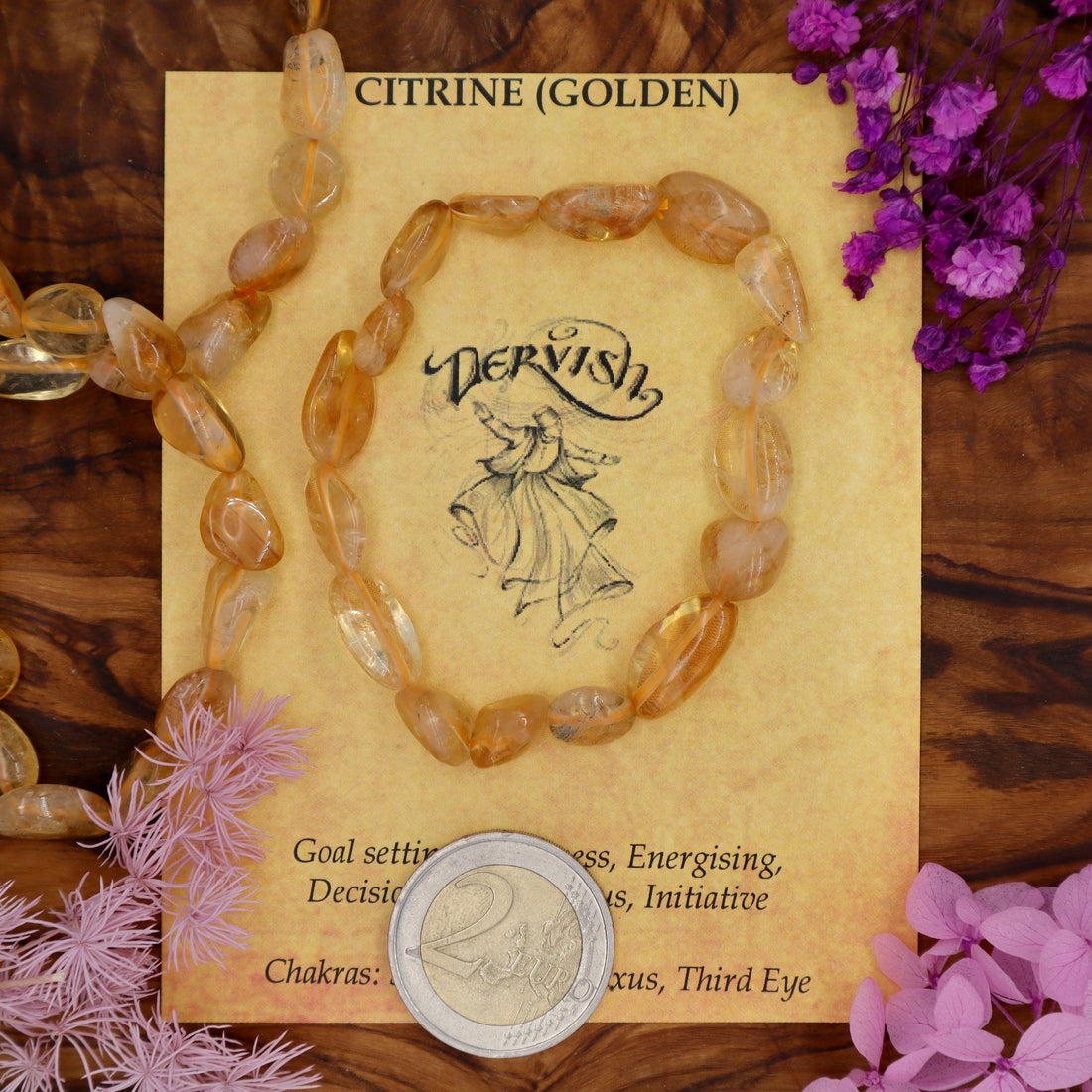 Citrine Bracelet (Free Form)