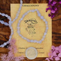 Chalcedony Bracelet (Free Form)