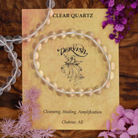 Quartz, Clear Bracelet 8mm (Sphere)