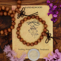 Sandalwood Mala Bracelet 8mm