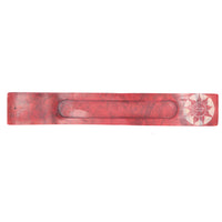 Coloured Soapstone Incense Strip with Etchings