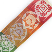 Multi Coloured Soapstone Incense Burner Strip with 7 Chakras