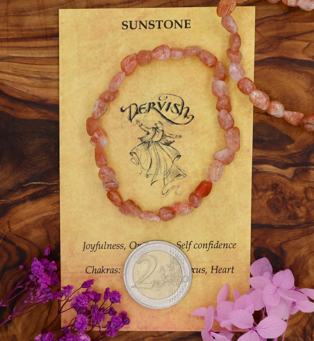 Sunstone Bracelet (Free Form)