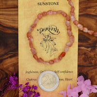Sunstone Bracelet (Free Form)