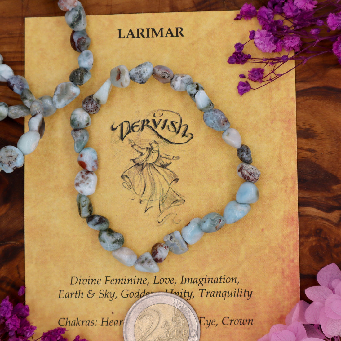 Larimar Bracelet (Free Form)