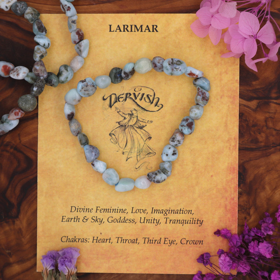 Larimar Bracelet (Free Form)