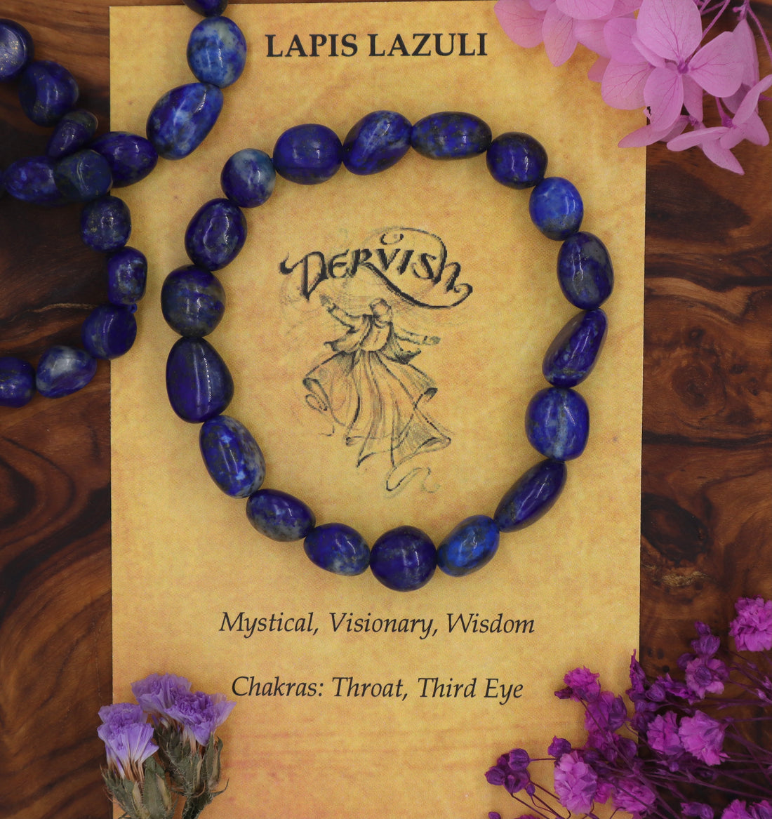 Lapis Lazuli Bracelet (Free Form)
