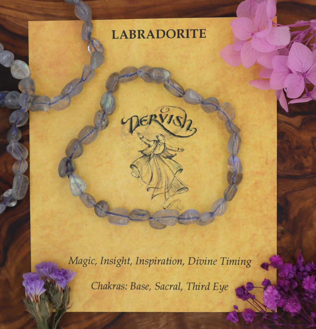 Labradorite Bracelet (Free Form)