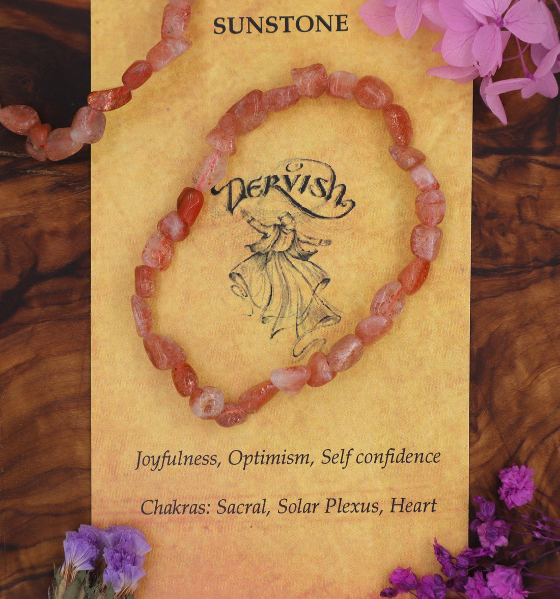 Sunstone Bracelet (Free Form)