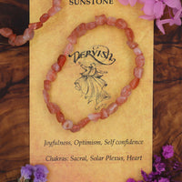 Sunstone Bracelet (Free Form)