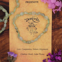 Prehnite Bracelet (Free Form)