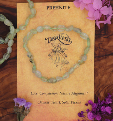 Prehnite Bracelet (Free Form)