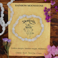 Moonstone Bracelet (Free Form)