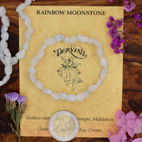 Moonstone Bracelet (Free Form)