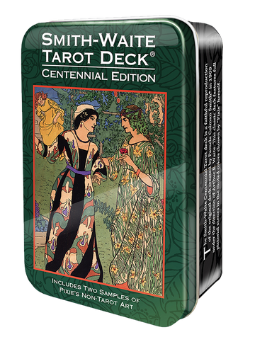 Smith-Waite Tarot Deck Centennial Edition in a Tin